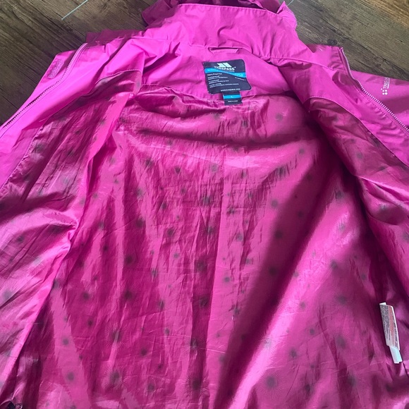 Trespass Pink Jacket Water-Resistant - Picture 4 of 9